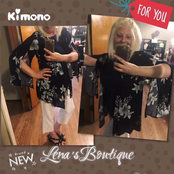 🌷.🌷 Kimono Open Bell Sleeves 🌷.🌷 - Picture 5 of 5